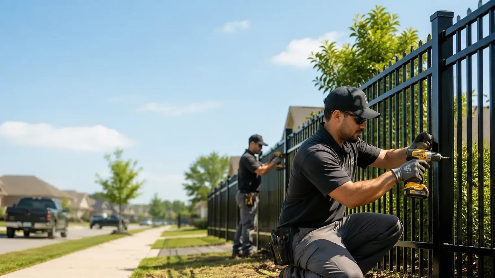 Metal Fence Installation in Fond Du Lac, WI
